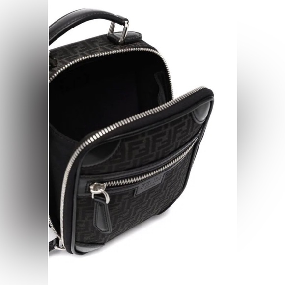 Fendi Black Monogram Mini Travel Bag NWT - Picture 6 of 8